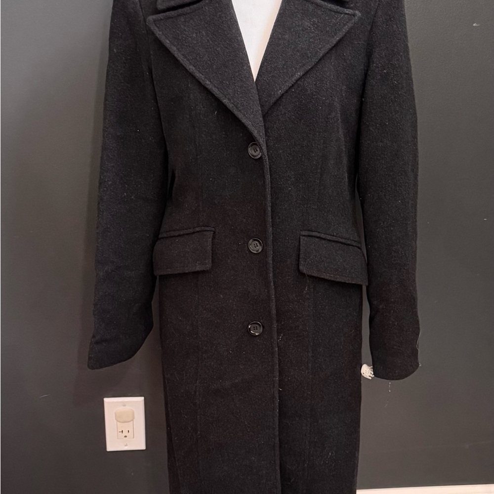 bebe Elegant Black Trench Coat